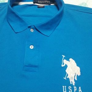 US Polo Assn. Men's Polo Shirt Royal Blue Sz. XXL